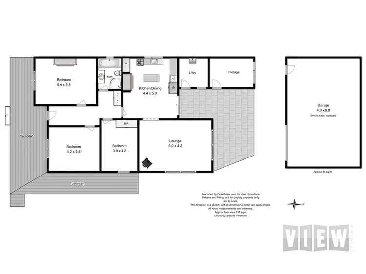 Floorplan of Homely house listing, 45a Leven Street, Ulverstone TAS 7315