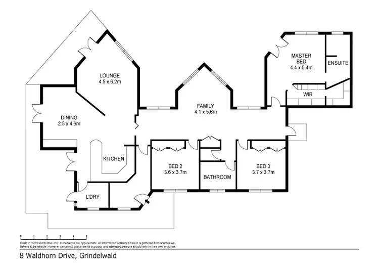 Floorplan of Homely house listing, 8 Waldhorn Drive, Grindelwald TAS 7277