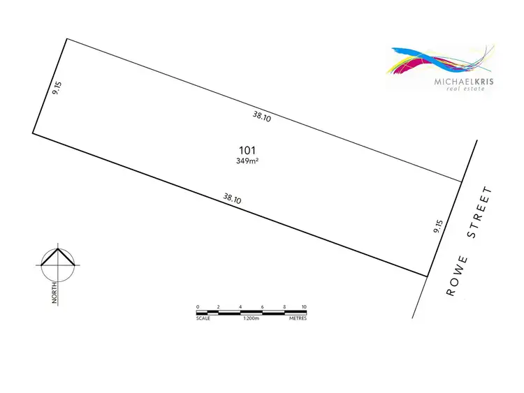 Floorplan of Homely land listing, 18A Rowe Street, Para Hills SA 5096