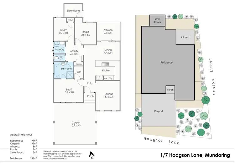 Floorplan of Homely house listing, 1/7 Hodgson Lane, Mundaring WA 6073