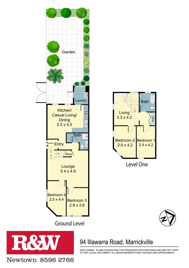 Floorplan of Homely house listing, 94 Illawarra Road, Marrickville NSW 2204
