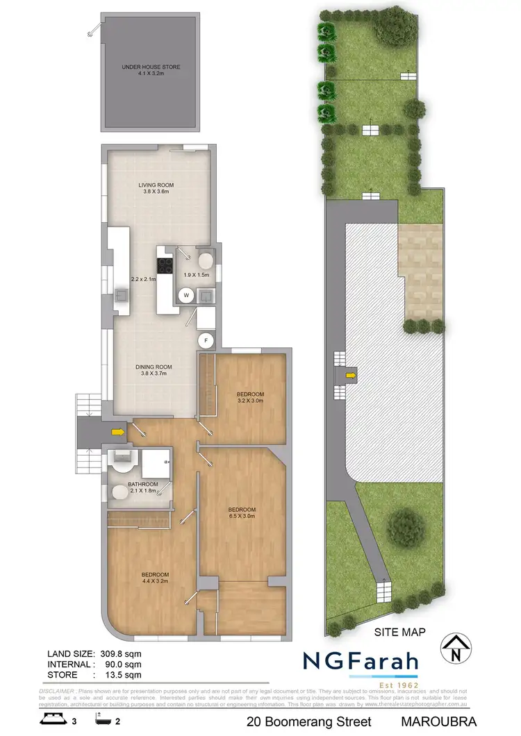 Floorplan of Homely house listing, 20 Boomerang Street, Maroubra NSW 2035