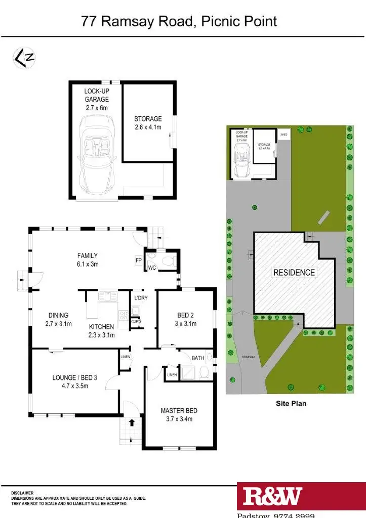 Floorplan of Homely house listing, 77 Ramsay Road, Picnic Point NSW 2213