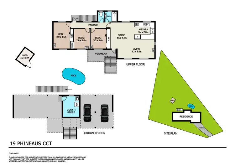 Floorplan of Homely house listing, 19 Phineaus Court, Gray NT 830