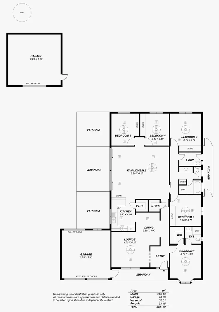 Floorplan of Homely house listing, 11 Heylen Court, Hackham SA 5163