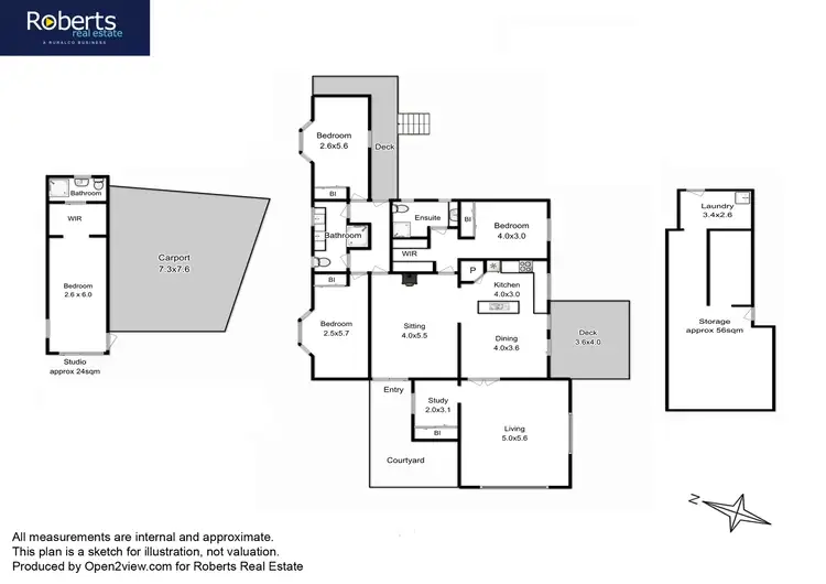Floorplan of Homely house listing, 4 Lourah Street, Dodges Ferry TAS 7173