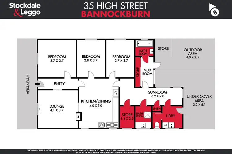 Floorplan of Homely house listing, 35 High Street, Bannockburn VIC 3331