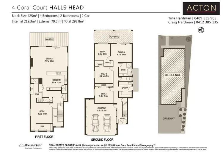 Floorplan of Homely house listing, 4 Coral Court, Halls Head WA 6210