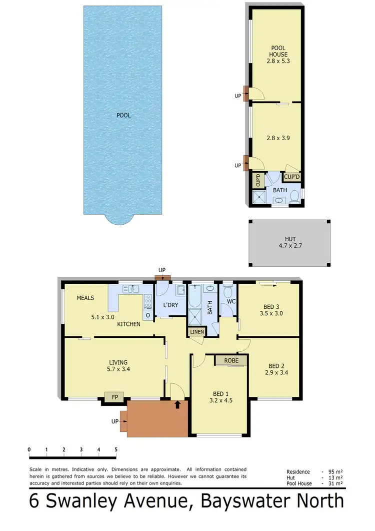 Floorplan of Homely house listing, 6 Swanley Avenue, Bayswater North VIC 3153