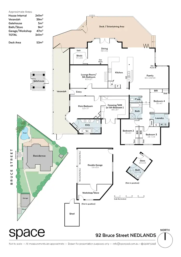 Floorplan of Homely house listing, 92 Bruce Street, Nedlands WA 6009
