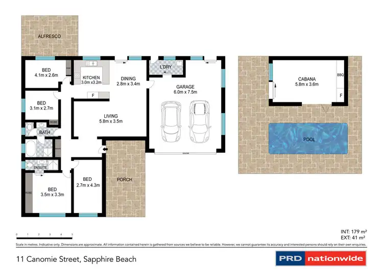Floorplan of Homely house listing, 11 Canomie Street, Sapphire Beach NSW 2450