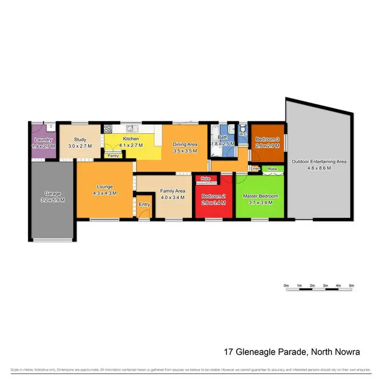 Floorplan of Homely house listing, 17 Gleneagle Parade, North Nowra NSW 2541