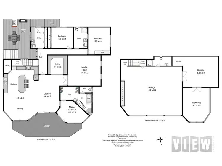 Floorplan of Homely house listing, 10 Harley Court, West Ulverstone TAS 7315