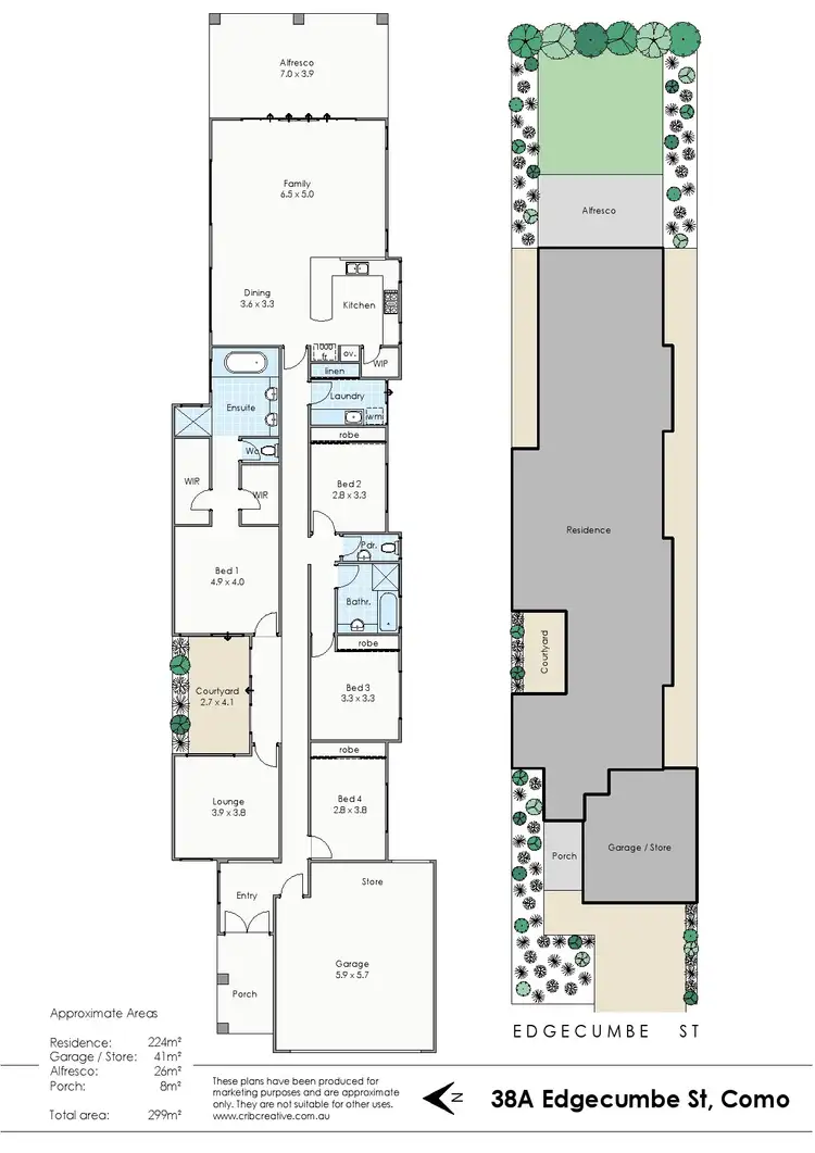 Floorplan of Homely house listing, 38a Edgecumbe Street, Como WA 6152