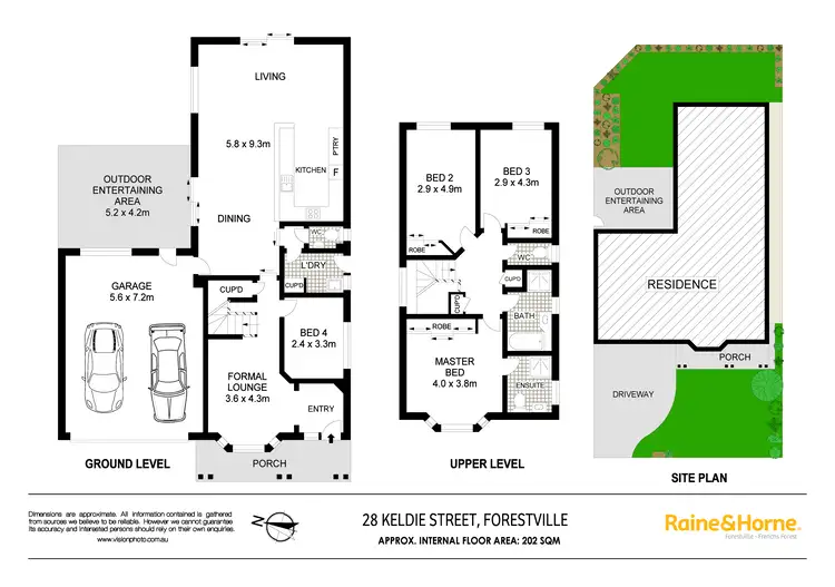 Floorplan of Homely house listing, 28 Keldie Street, Forestville NSW 2087