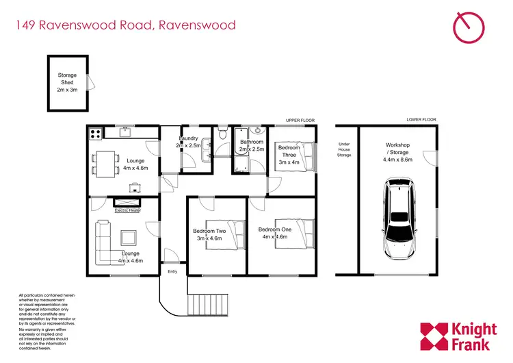 Floorplan of Homely house listing, 151 Ravenswood Road, Ravenswood TAS 7250