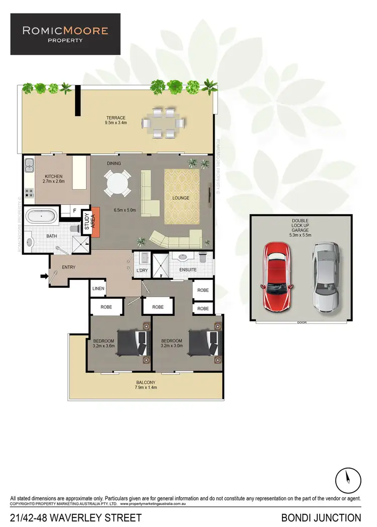 Floorplan of Homely apartment listing, 21/42-48 Waverley Street, Bondi Junction NSW 2022