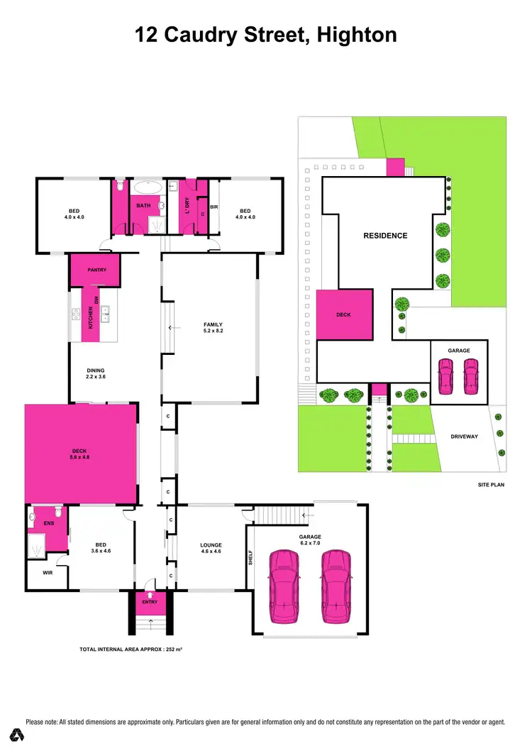 Floorplan of Homely house listing, 12 Caudry Street, Highton VIC 3216