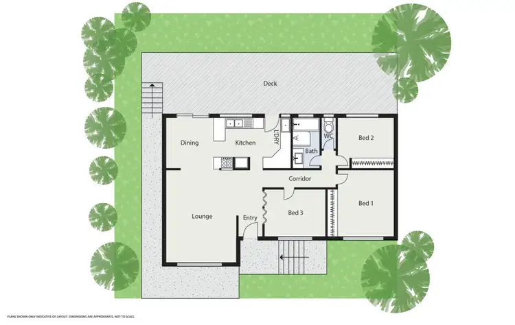 Floorplan of Homely house listing, 34 Nemarang Crescent, Waramanga ACT 2611