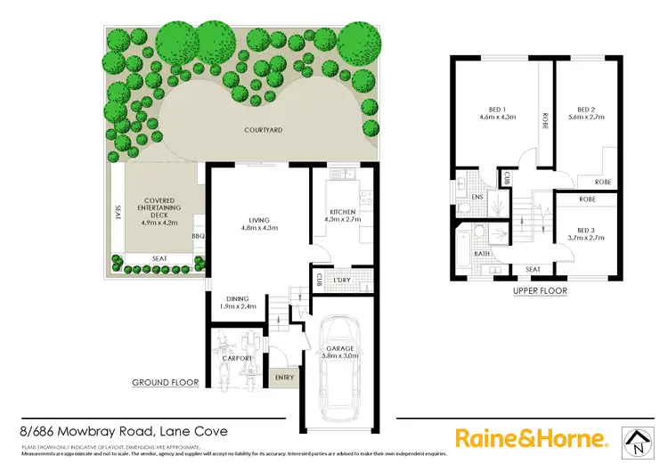 Floorplan of Homely apartment listing, 8/686 Mowbray Road, Lane Cove NSW 2066
