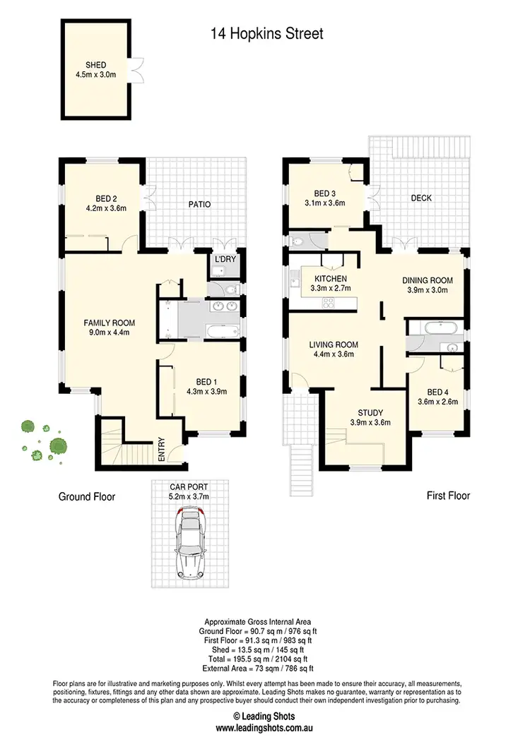 Floorplan of Homely house listing, 14 Hopkins Street, Virginia QLD 4014