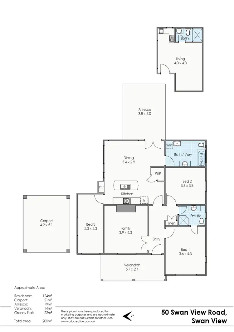 Floorplan of Homely house listing, 50 Swan View Road, Swan View WA 6056