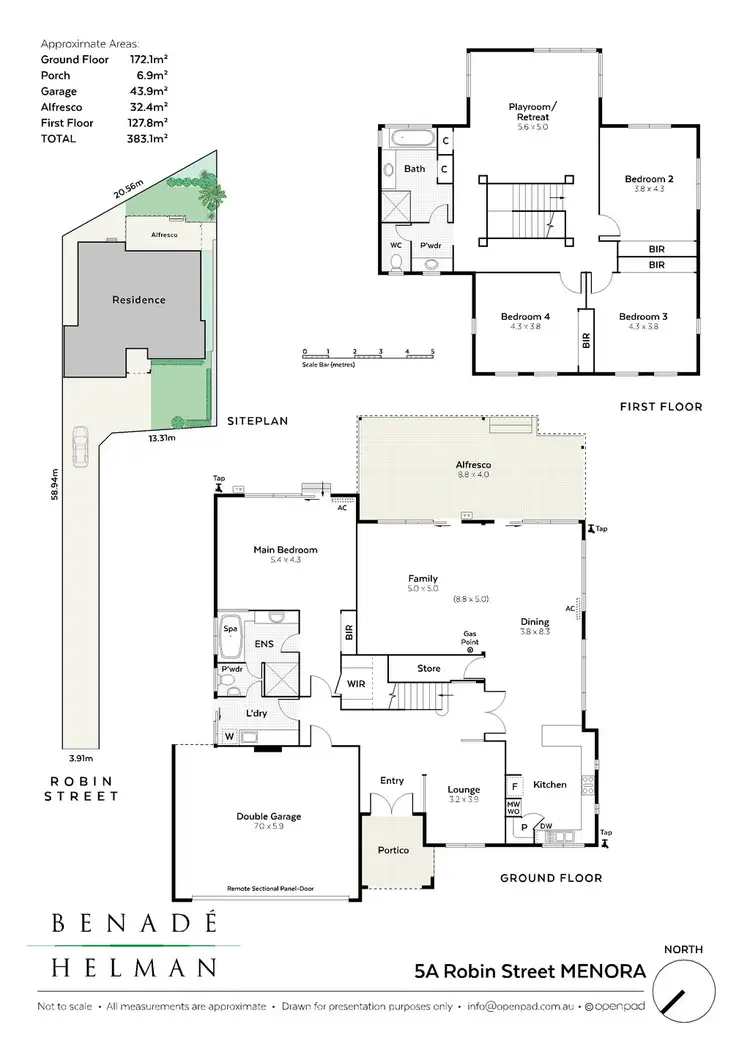 Floorplan of Homely house listing, 5A Robin Street, Menora WA 6050