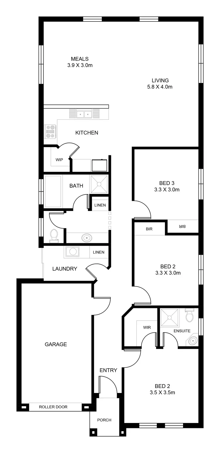 Floorplan of Homely house listing, 16 Albion Street, Windsor Gardens SA 5087