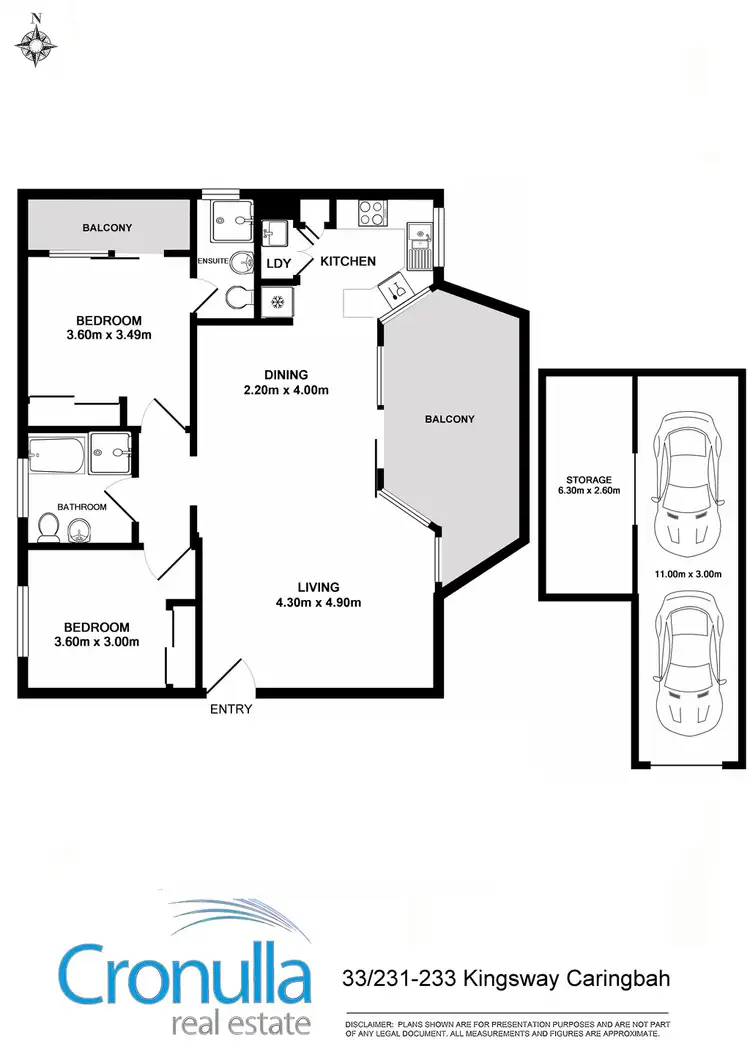 Floorplan of Homely apartment listing, 33/231-233 Kingsway, Caringbah NSW 2229