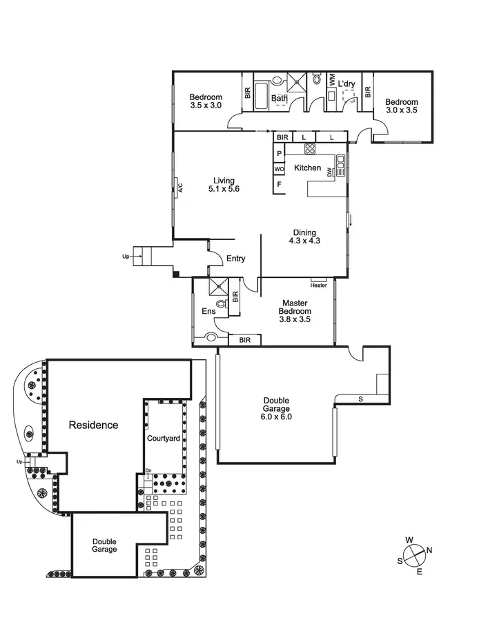Floorplan of Homely unit listing, 9/33 Baden Powell Place, Mount Eliza VIC 3930