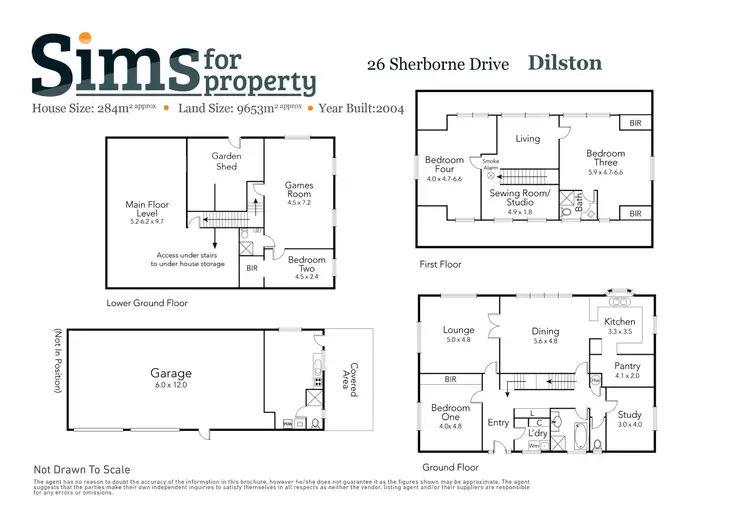 Floorplan of Homely house listing, 26 Sherborne Drive, Dilston TAS 7252