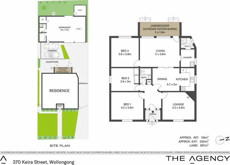 Floorplan of Homely house listing, 370 Keira Street, Wollongong NSW 2500