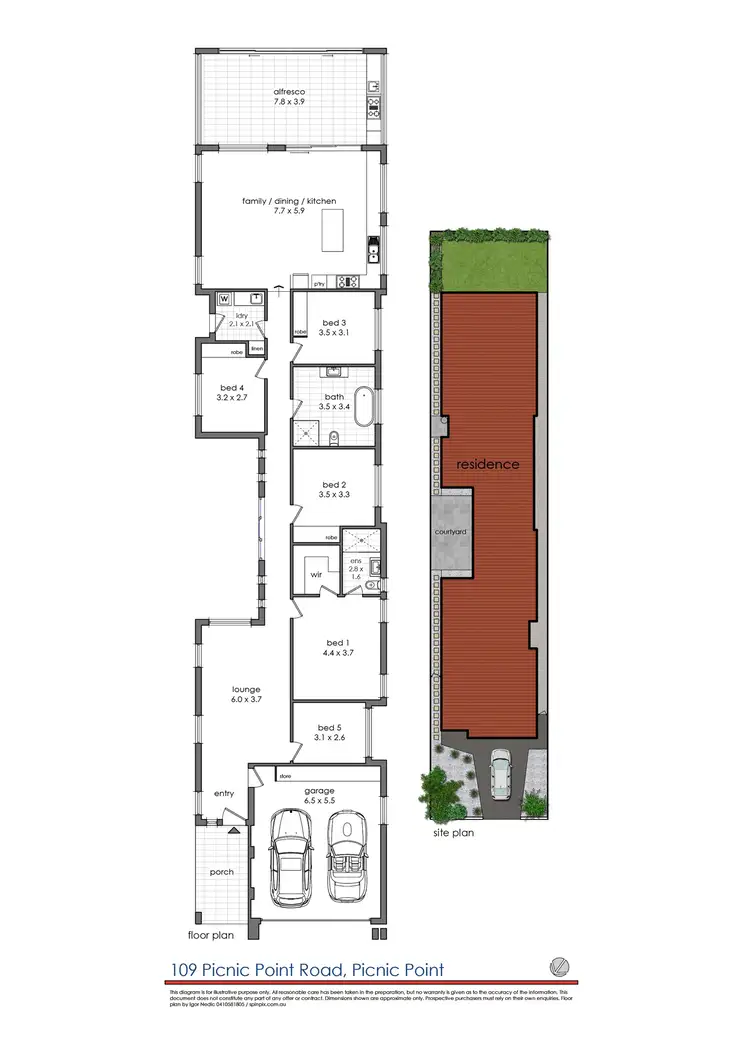 Floorplan of Homely house listing, 109 Picnic Point Road, Picnic Point NSW 2213