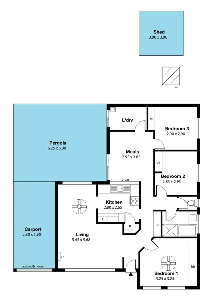 Floorplan of Homely house listing, 2 Cargo Court, Seaford Rise SA 5169