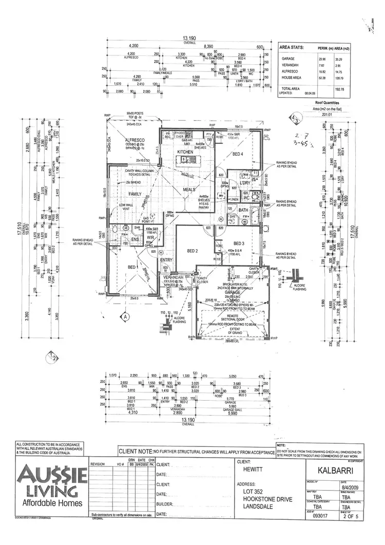 Floorplan of Homely house listing, 7 Saffron Way, Landsdale WA 6065