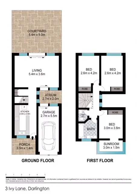 Floorplan of Homely house listing, 3 Ivy Lane, Darlington NSW 2008