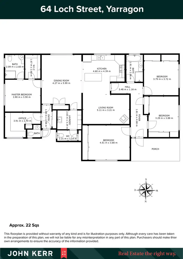 Floorplan of Homely house listing, 64 LOCH STREET, Yarragon VIC 3823