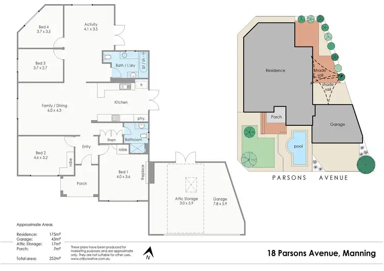 Floorplan of Homely house listing, 18a Parsons Avenue, Manning WA 6152