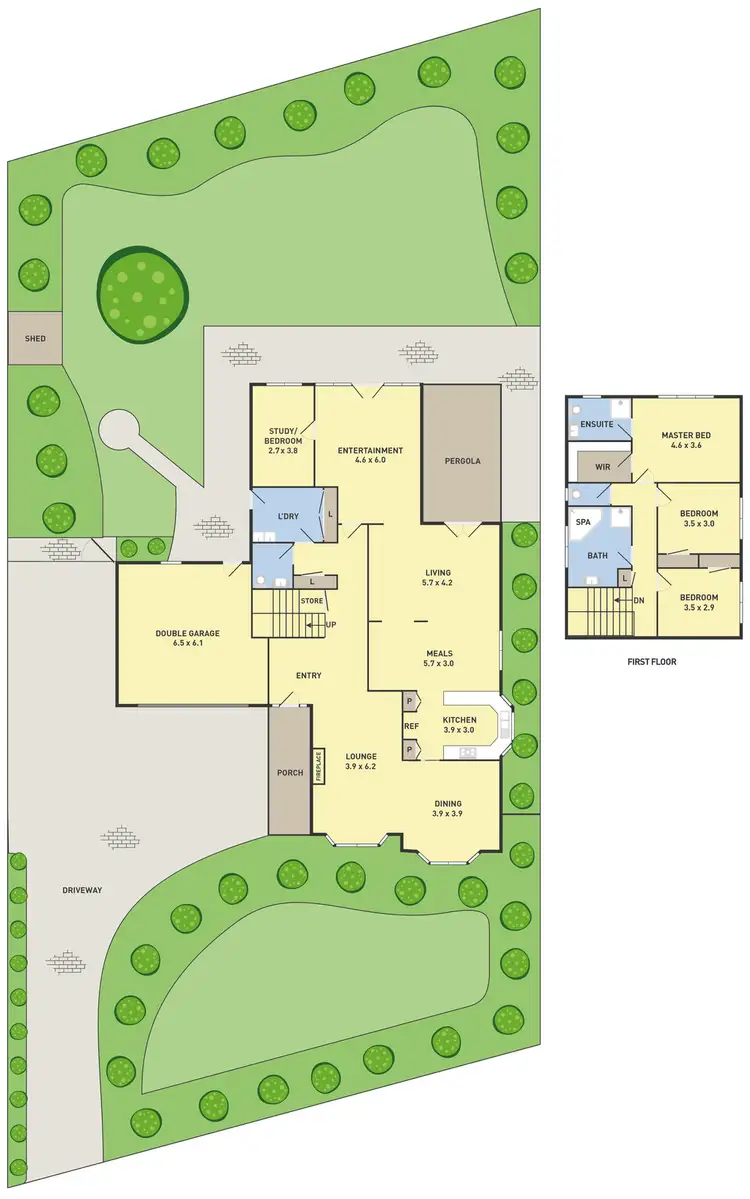 Floorplan of Homely house listing, 146 Greenvale Drive, Greenvale VIC 3059