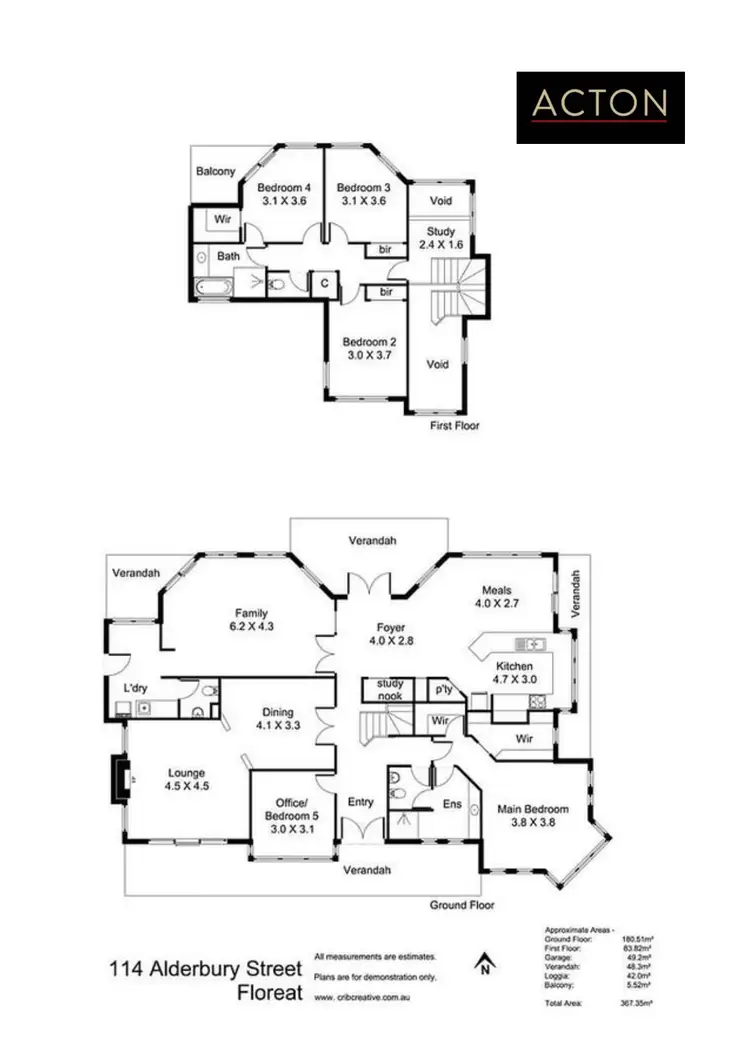 Floorplan of Homely house listing, 114 Alderbury Street, Floreat WA 6014