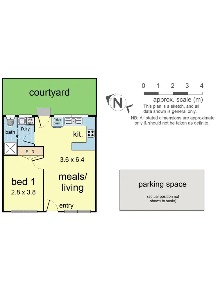 Floorplan of Homely unit listing, 6/11 Broadway, Bonbeach VIC 3196