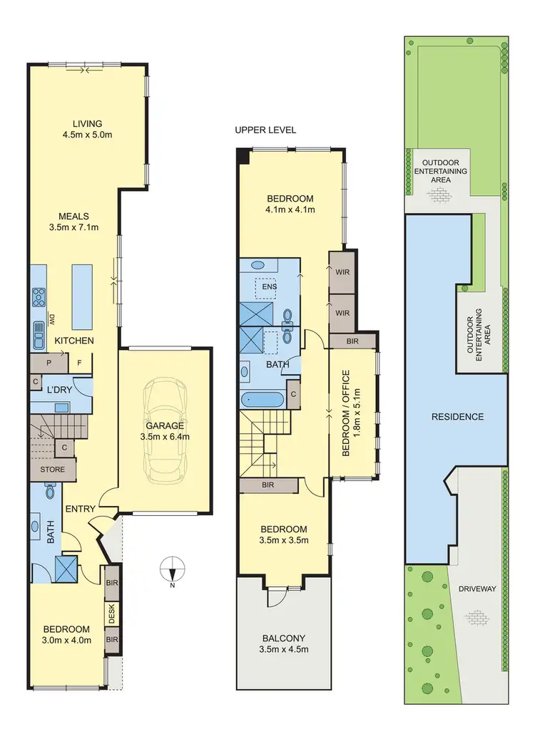 Floorplan of Homely house listing, 75A The Avenue, Spotswood VIC 3015