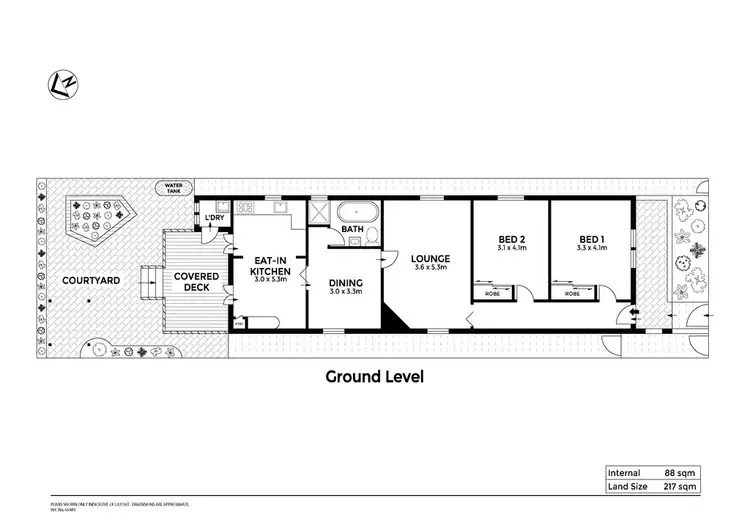 Floorplan of Homely house listing, 25 Collins Street, Annandale NSW 2038