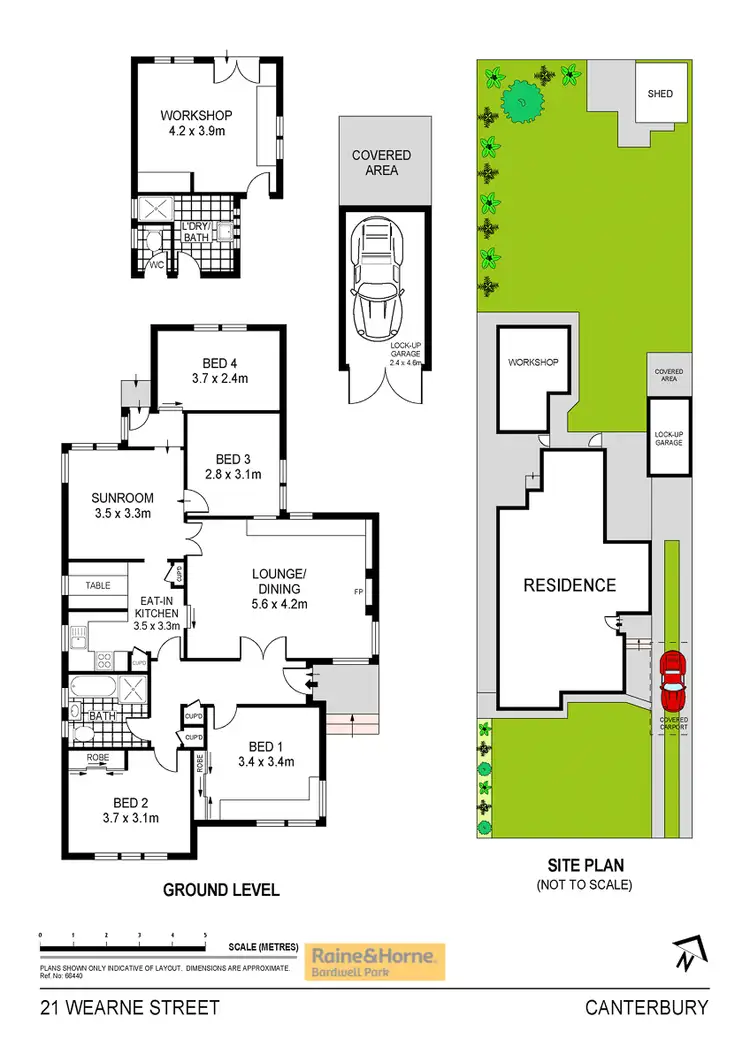 Floorplan of Homely house listing, 21 Wearne Street, Canterbury NSW 2193