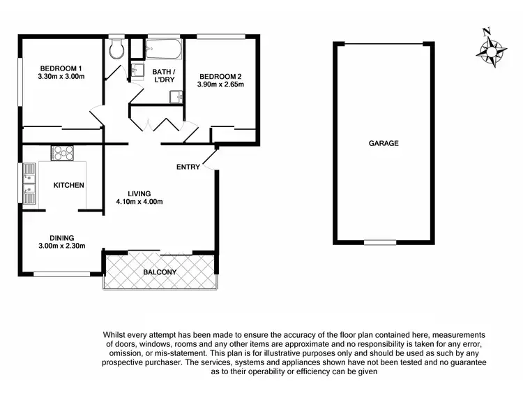 Floorplan of Homely unit listing, 1/1 Lambton St, Annerley QLD 4103