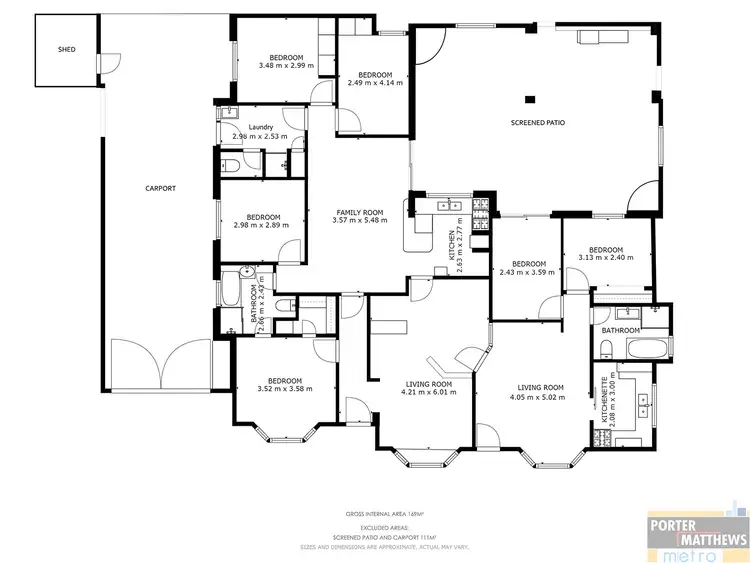 Floorplan of Homely house listing, 27 Whaleback Avenue, Parkwood WA 6147