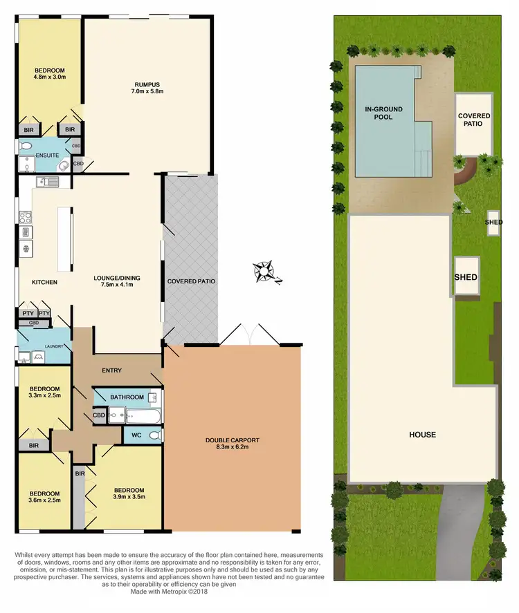 Floorplan of Homely house listing, 18 Haig Avenue, Edithvale VIC 3196