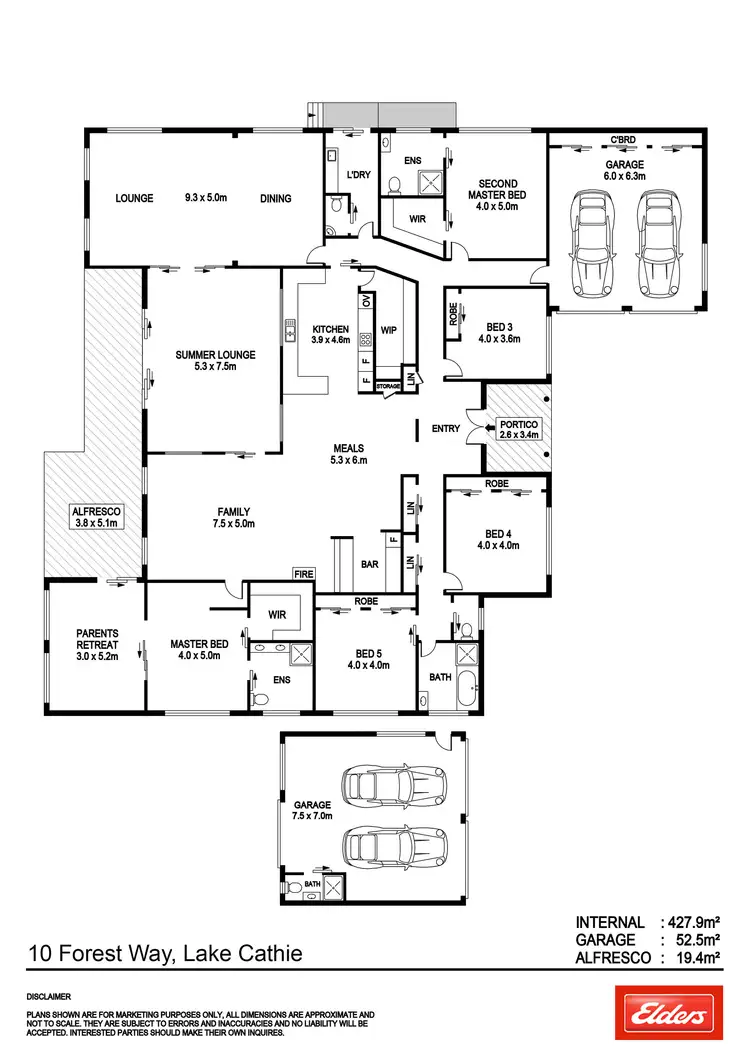 Floorplan of Homely house listing, 10 Forest Way, Lake Cathie NSW 2445