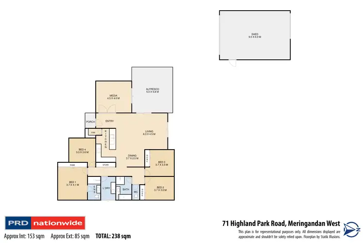 Floorplan of Homely house listing, 71 Highland Park Road, Meringandan West QLD 4352