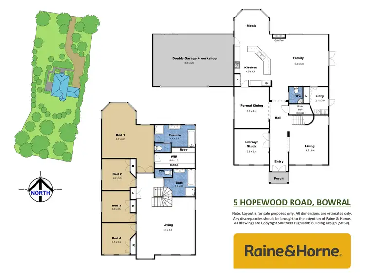 Floorplan of Homely house listing, 5 Hopewood Road, Bowral NSW 2576